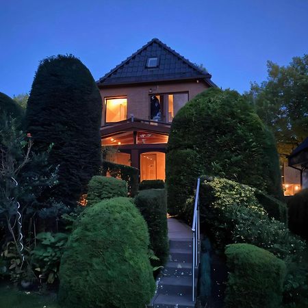 Gartenblick-Oase: Obergeschosswohnung In Hamburg Eksteriør bilde